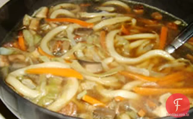 Sopa Asiática De Cogumelos