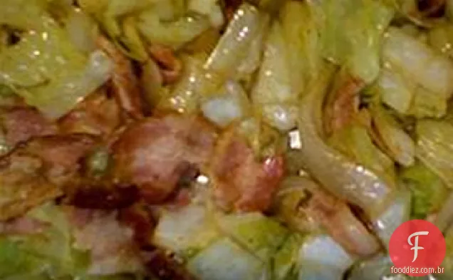 Repolho De Bacon Refogado