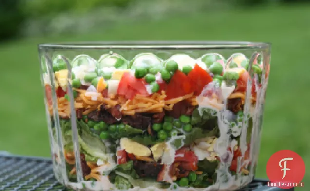 Salada Mexicana De Sete Camadas