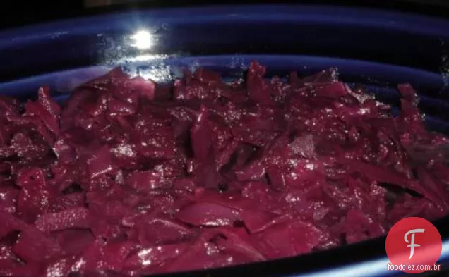 Repolho vermelho da vovó Jeannette