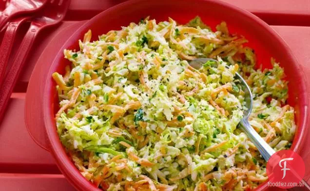 Salada de repolho doce e picante
