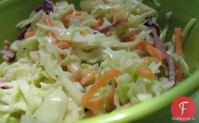 Repolho verde e sauté de maçã