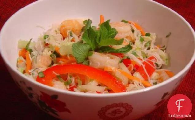 Salada De Macarrão Tailandês