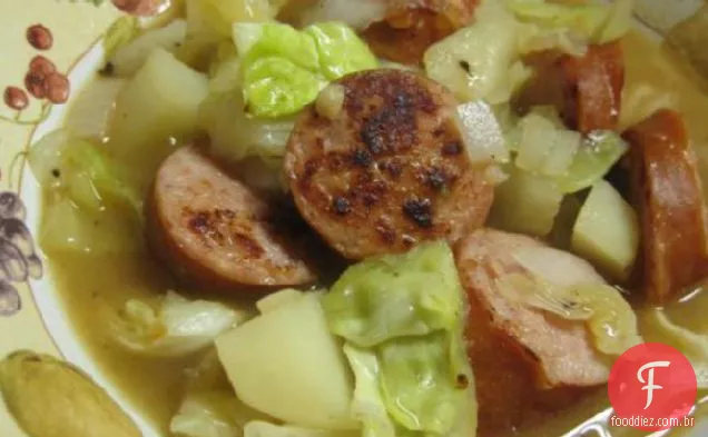 Sopa De Repolho À Moda Antiga