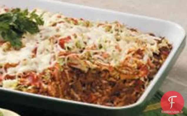Caçarola De Rolo De Repolho