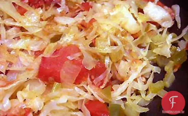 Espetos De Frango Szechuan Com Singapore Cole Slaw