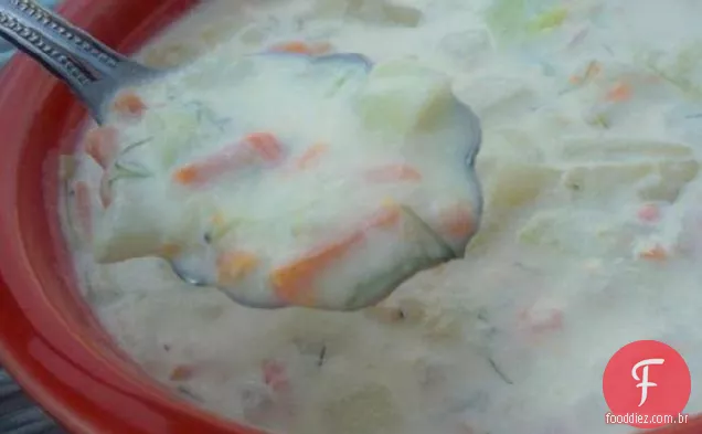 Sopa De Repolho De Batata