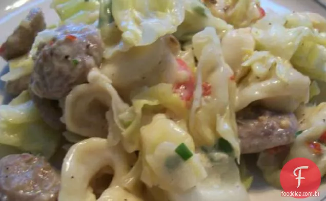 Com fome de salsicha italiana e repolho