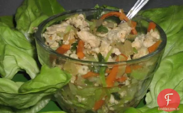 Frango Alface Wraps
