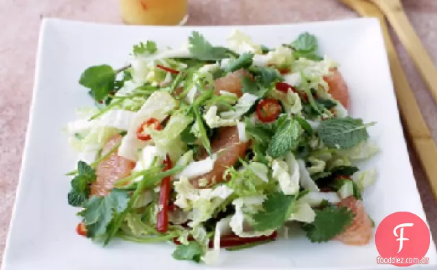 Salada quente e azeda