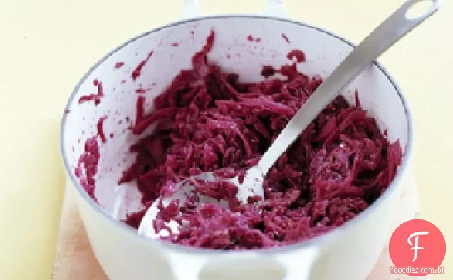 Repolho Roxo Com Maçã