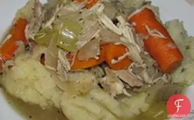Frango Cenoura Fogão Lento