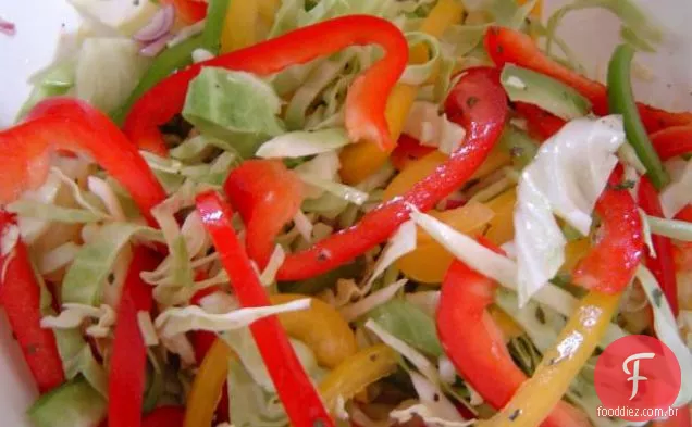 Pimentão Tricolor, Abacaxi Cole Slaw