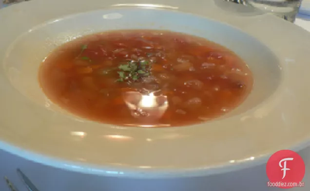 Sopa De Feijão Toscano