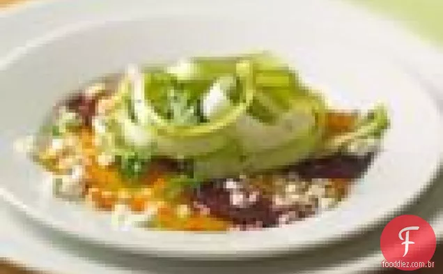 Salada De Espargos, Beterraba E Queijo De Cabra