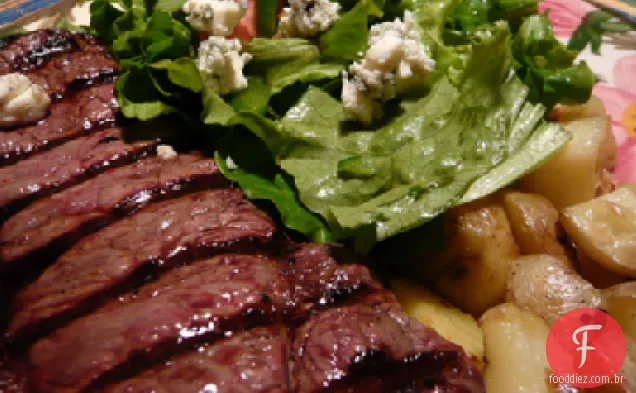 Bife E Salada De Batata