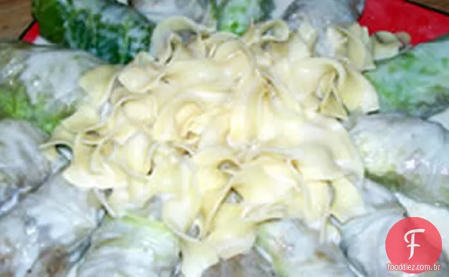 Rolos De Repolho Cheios De Carne Ucraniana