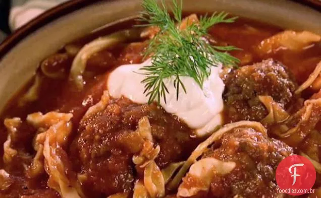 Sopa De Repolho Não Recheada