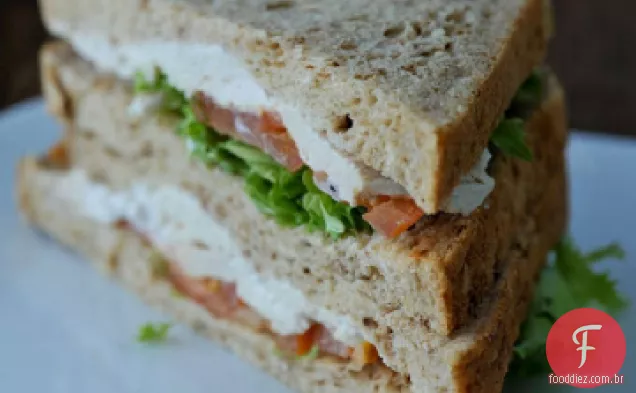 Copycat do sanduíche da salada da galinha de Arby