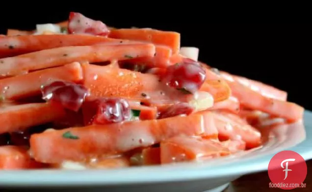 Salada De Cenoura E Cranberry