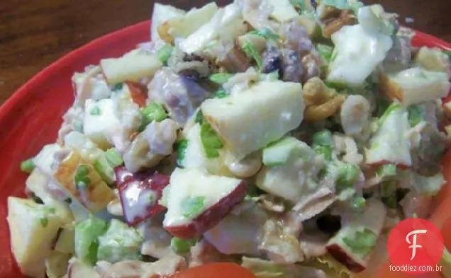 Salada De Frango Do País Da Maçã