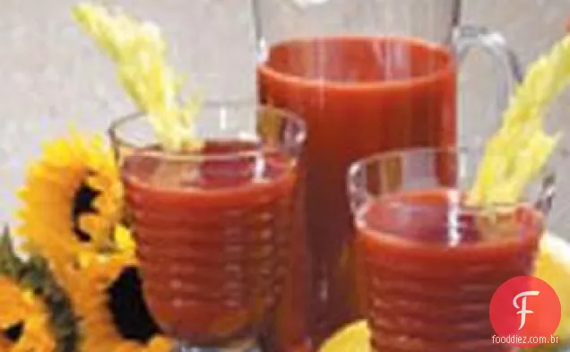 Temperada Com Suco De Tomate