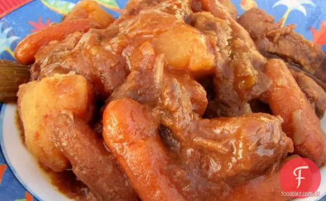 Carne Assada Cozida Lenta