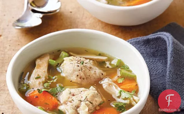 Chicken-Matzo Ball Soup