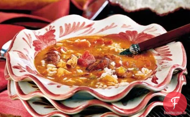 Chicken-Sausage Gumbo