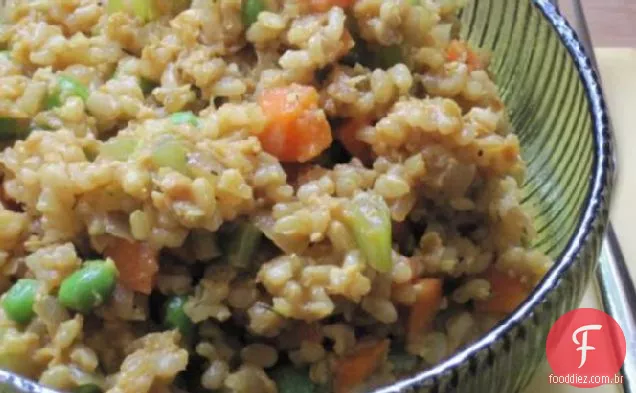 Arroz Frito Vegetariano (Vegano)