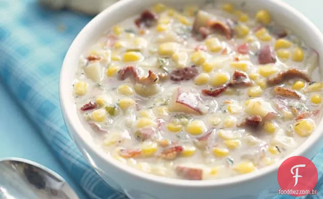Sopa Cremosa De Milho