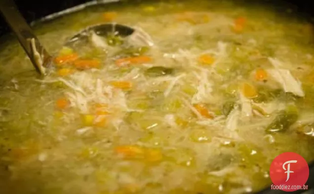 Crock Pot Chicken Vegetable Soup (Nada Extravagante, Apenas Gostoso)