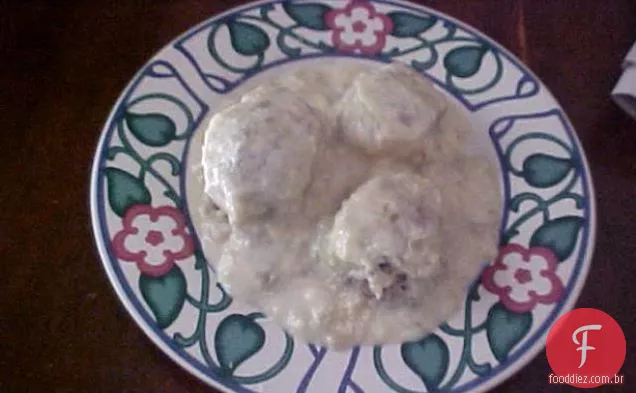 Creme Estilo Porco-Espinho Bolas
