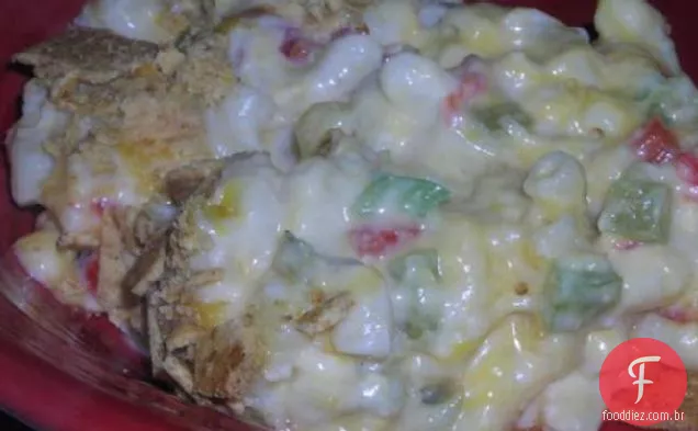 Caçarola de macarrão e queijo