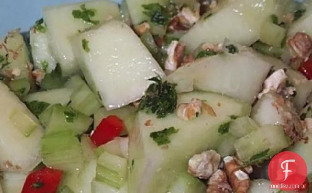 Honeydew Walnut Salad
