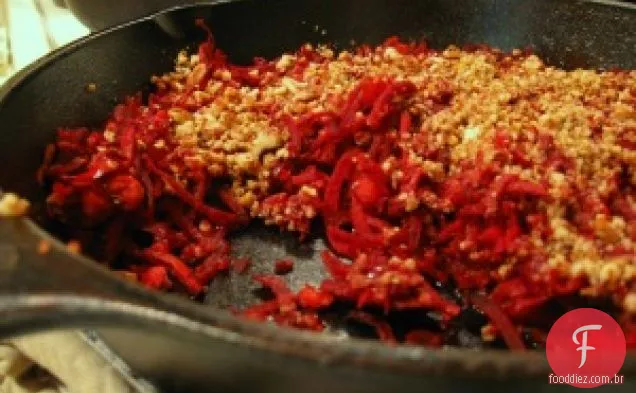 Salada beterraba-cranberry