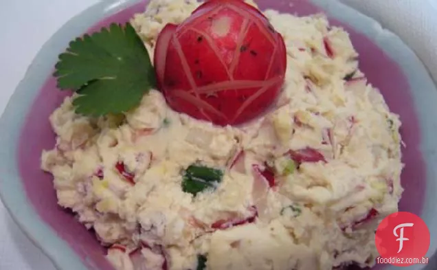 Propagação De Queijo Rabanete Vermelho