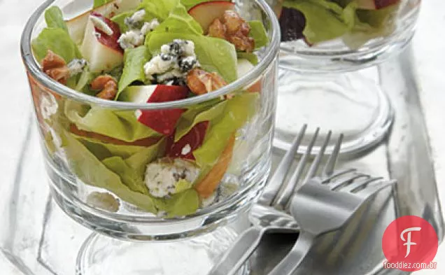 Salada Crocante De Maçã E Pêra