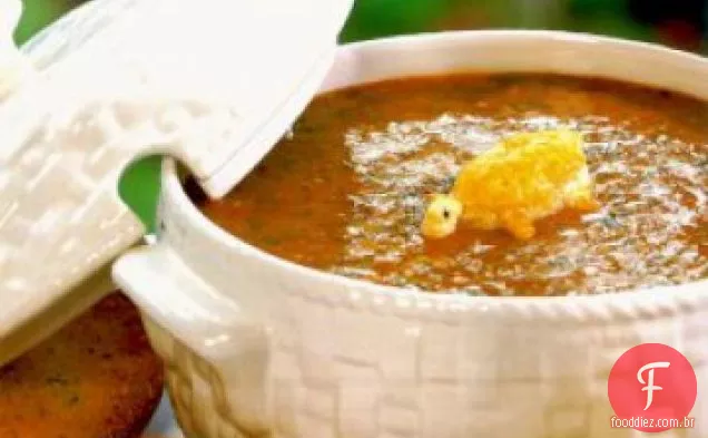 Receita Clássica De Sopa De Tartaruga