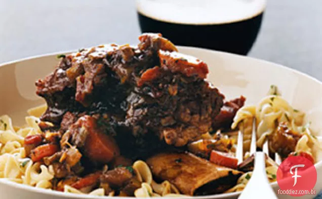 Costelas Curtas Stout-Braised