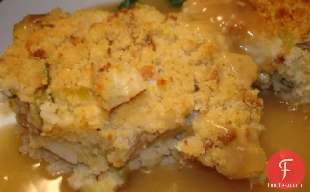Molho de Pão de milho de ação de Graças do bebê