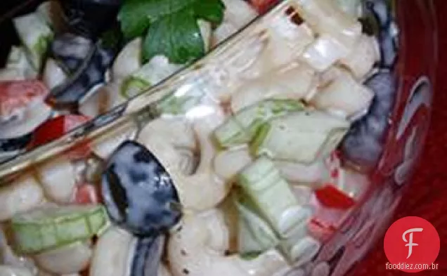 Salada de macarrão de Justin