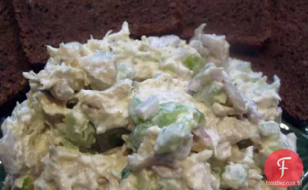 Salada De Frango Com Creme Azedo
