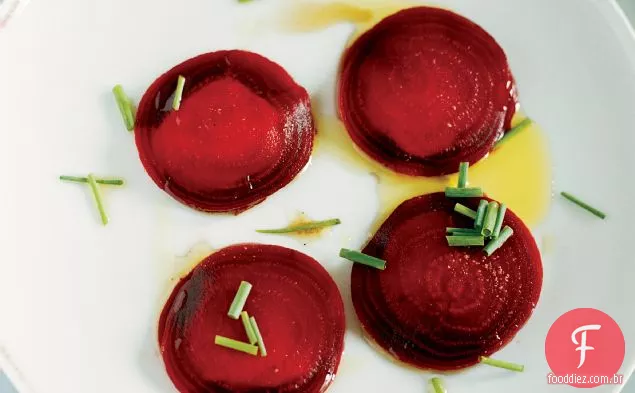 Queijo de beterraba e cabra 