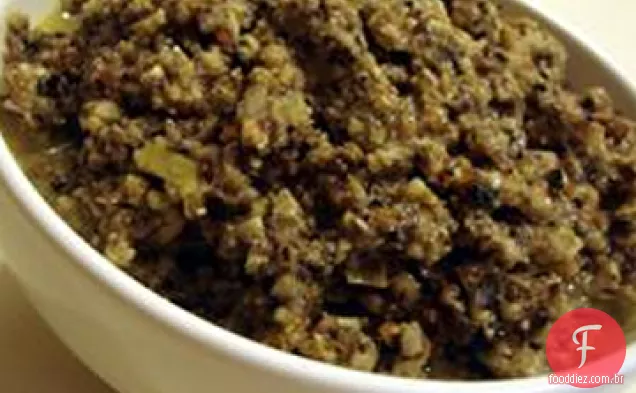 Salada de azeitona para Muffalettas
