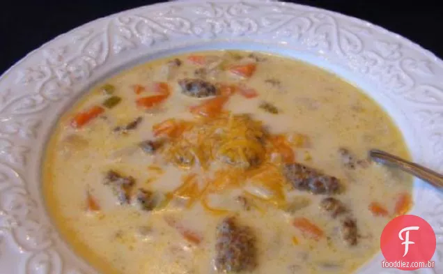 Crock Pot-Salsicha Sopa De Batata