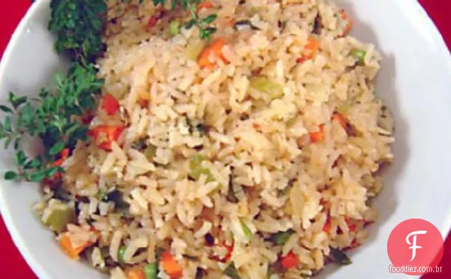 É tomilho para pilaf de arroz