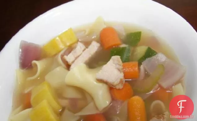 Sinta-Se Melhor Sopa De Macarrão De Frango