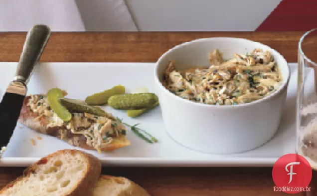 Rilletes De Frango Em Vaso