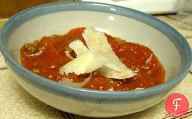 Incrível Sopa De Tomate Italiano